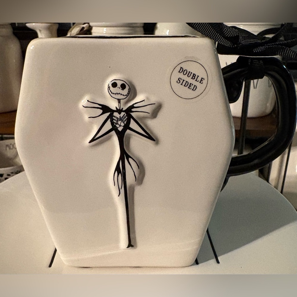 Disney Black and White Nightmare Before Christmas Mug